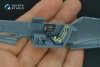 Quinta Studio QD48161 Bf 109G-10 3D-Printed & coloured Interior on decal paper (Eduard) 1/48